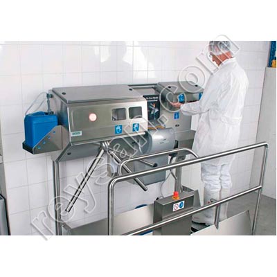 AUTOMATIC STATION SOLES + HAND DISINFECTION